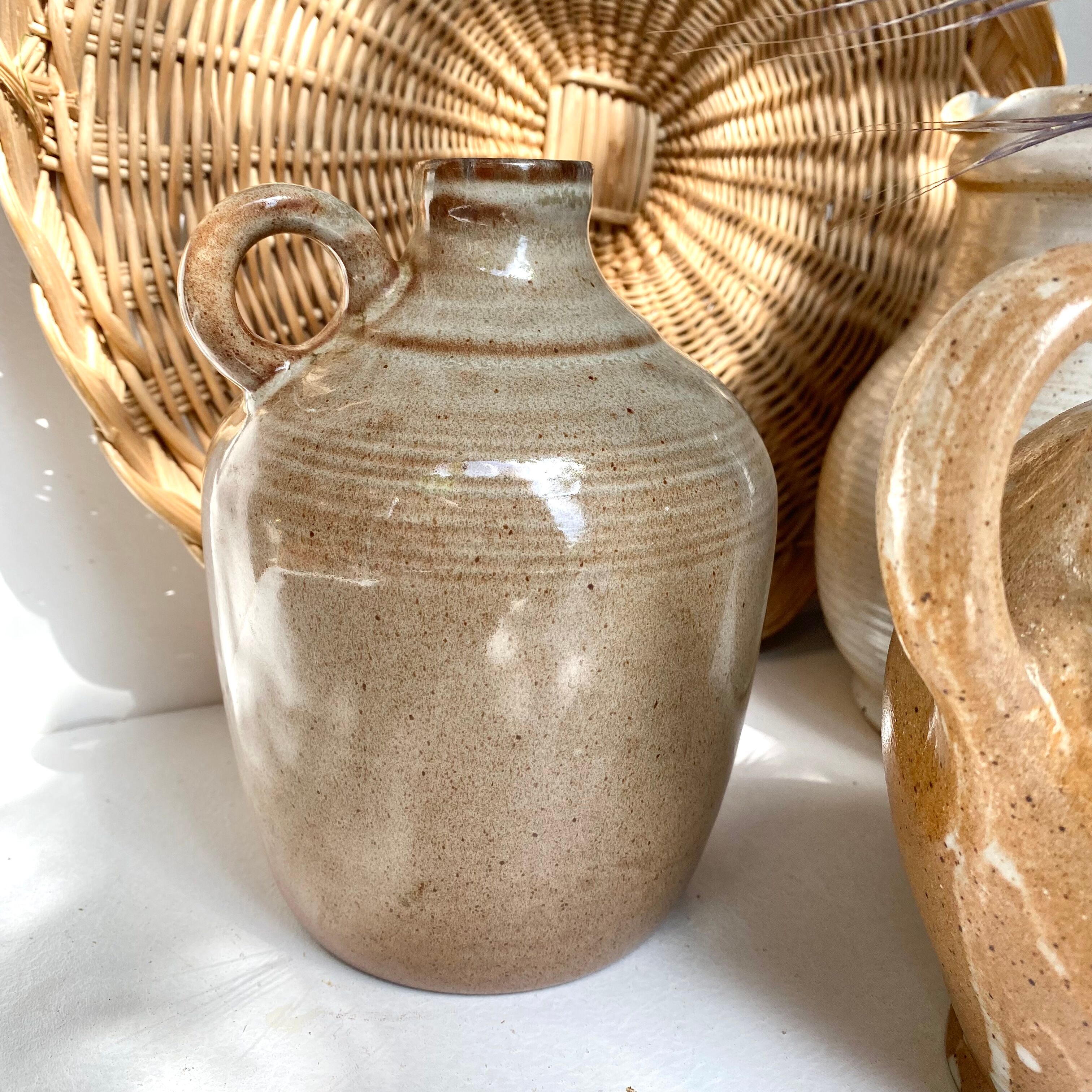 Terracotta sandstone jug