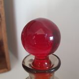 Smoked glass carafe