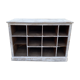 White patinated wooden craft