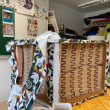 Newly upholstered 60s armchair