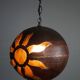 Brutalist suspension lamp Nanny Still McKinney, 1960