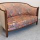 Art Deco gondola sofa, France circa 1920