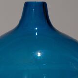 Blue glass bubble vase, 1960s