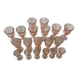 Set of Rosaline glasses