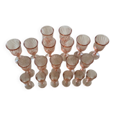 Set of Rosaline glasses
