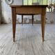 Oak farmhouse table