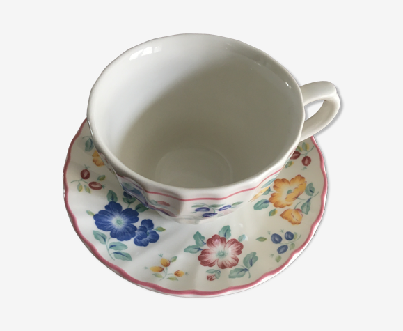 Tasse Churchill fleurie made in England