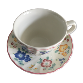 Flowery Churchill cup made in England