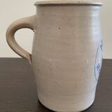 Old stoneware mustard pot