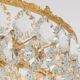 Bakalowits Chandelier, Brass and Crystal Glass, Austria, 1960s