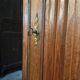 French antique oak wardrobe from the 1930s.