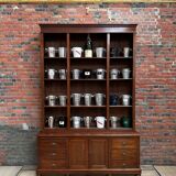 Huge Pharmacy Cabinet from the End of the 19th Century