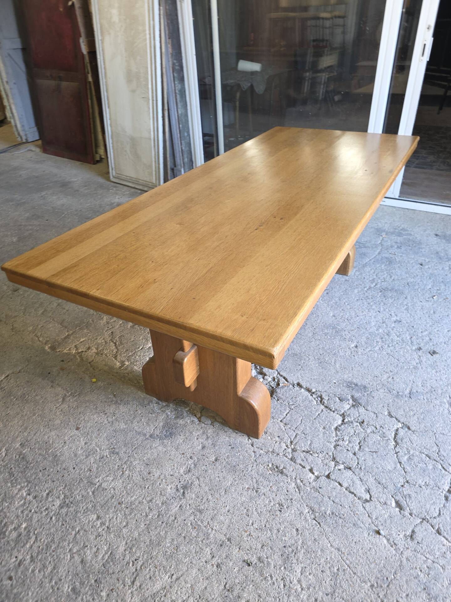 Monastery table in oak