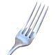 Old dessert fork Collection Fidelio baguette