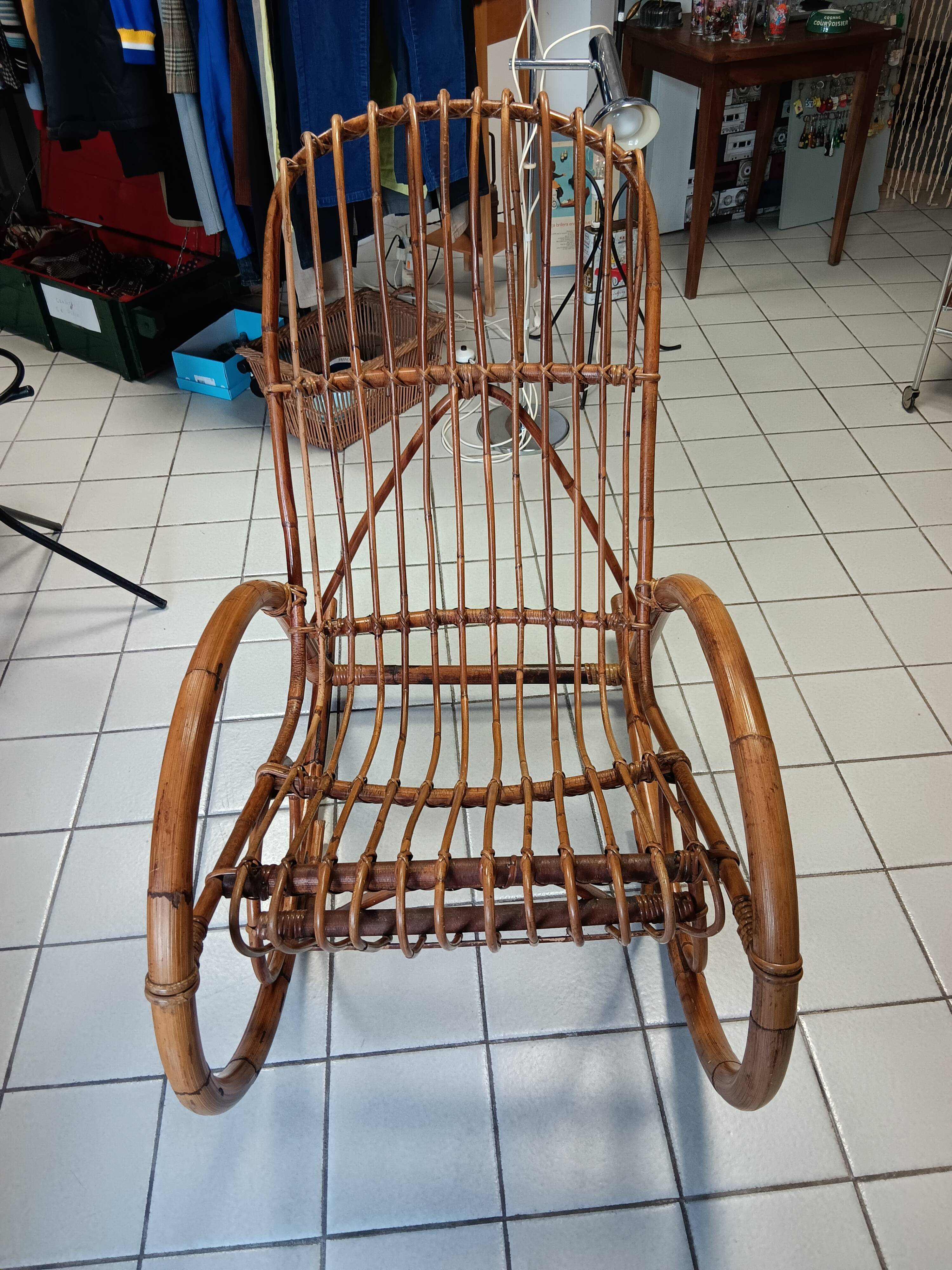 Bamboo Rocking Chair