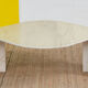Table basse en marbre vintage – 126 cm