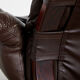 Leather lounge chair