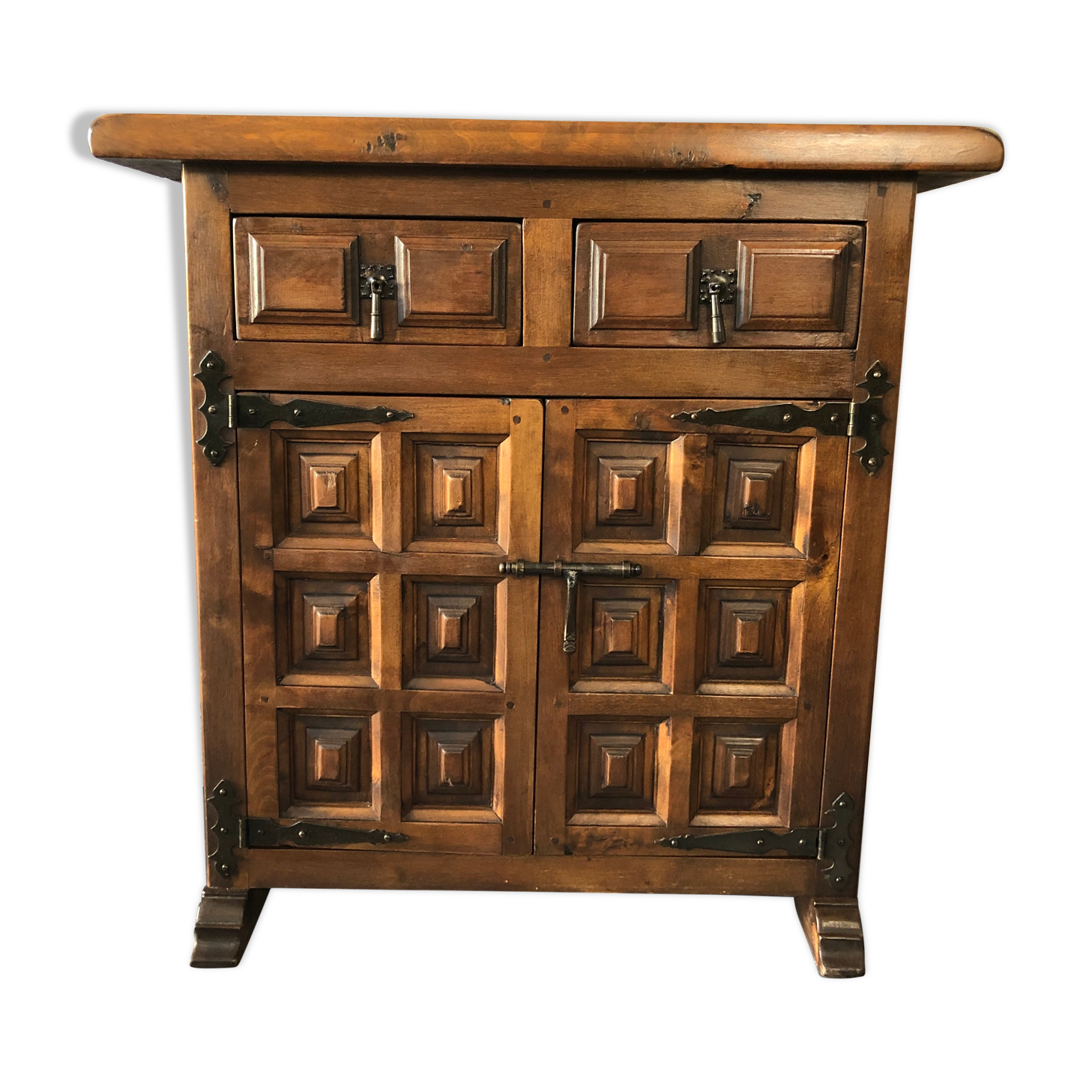 Antique walnut sideboard