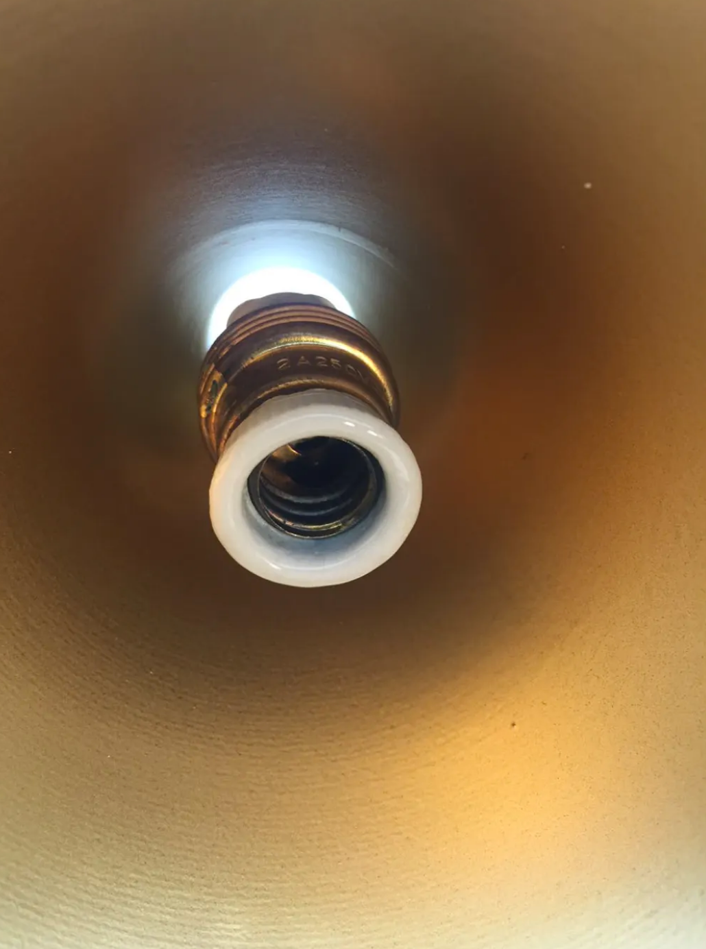 Wall light in the style of Italian creations of the 50s