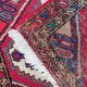 Vintage hand-knotted Hamadan runner rug from the 1960s.