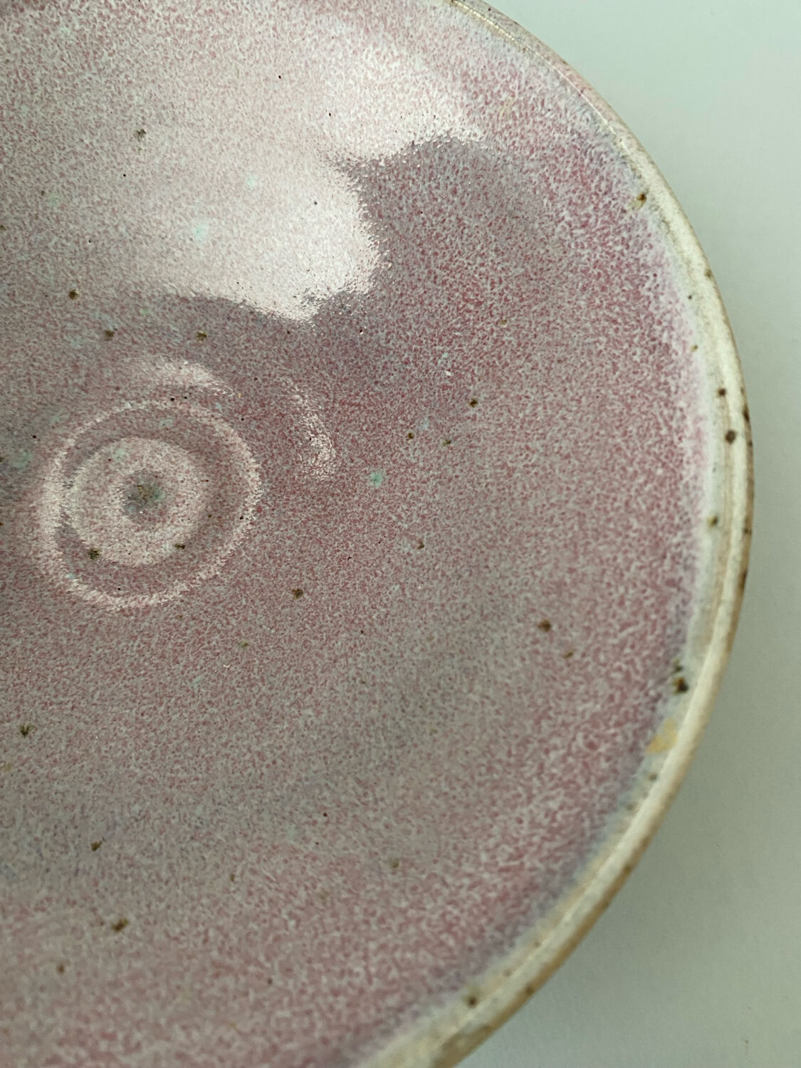 Signed stoneware bowl