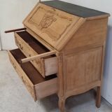 Oak secretary desk