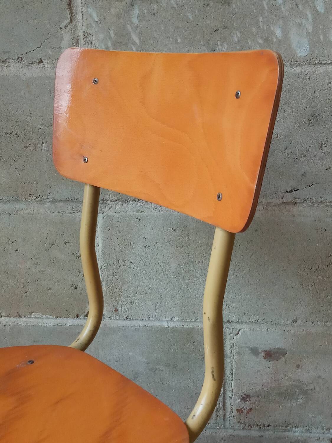 Pair of school chairs
