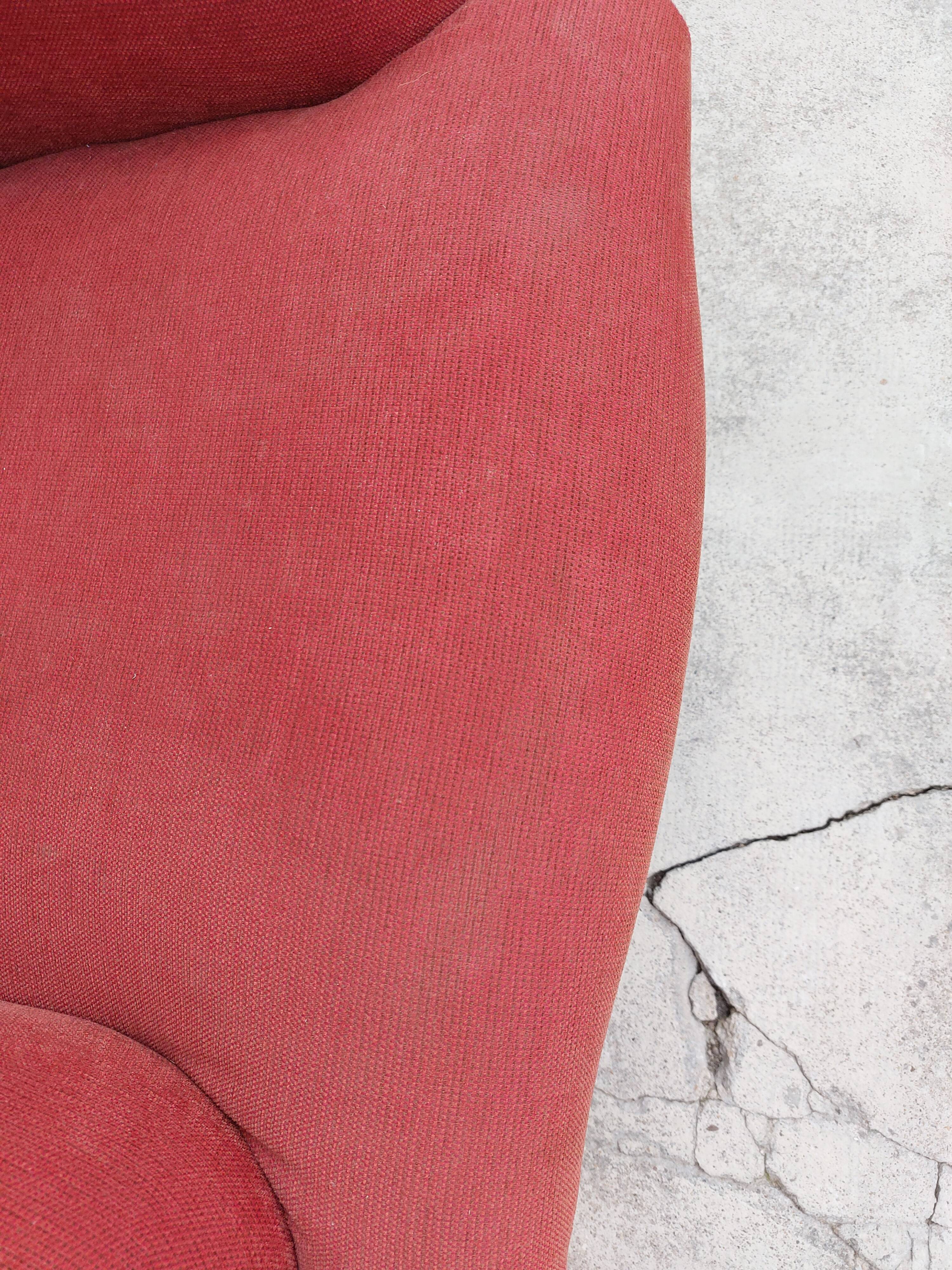 Napoleon III style toad armchair