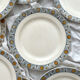 10 flat ironware plates “Lamartine” Salins
