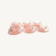 Vintage Arcopal Rosaline Coffee Cup Set
