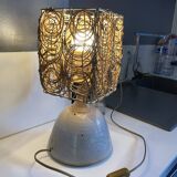 70s ceramic lamp