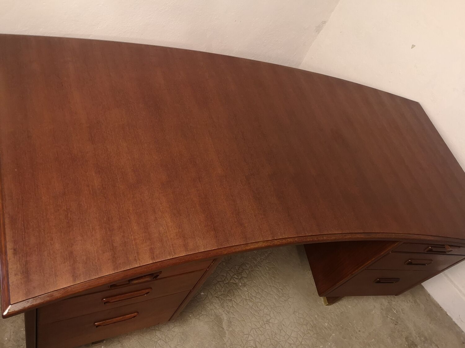 Scandinavian teak desk