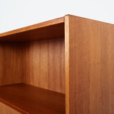 Teak bookcase, Danish design, 1970s, production: Denka