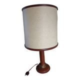 Le Tanneur vintage grained leather lamp