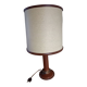 Le Tanneur vintage grained leather lamp