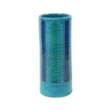 Aldo Londi for Bitossi Vase 1960s Rimini Blue Ceramics