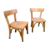 Pair of Baumann child chairs