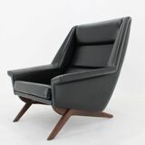 1970s Folke Ohlsson Armchair 4410 in Leatherette, Denmark