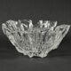 Vintage 1970s Maleras 'Isak' Art Glass Crystal Bowl By Mats Jonasson.