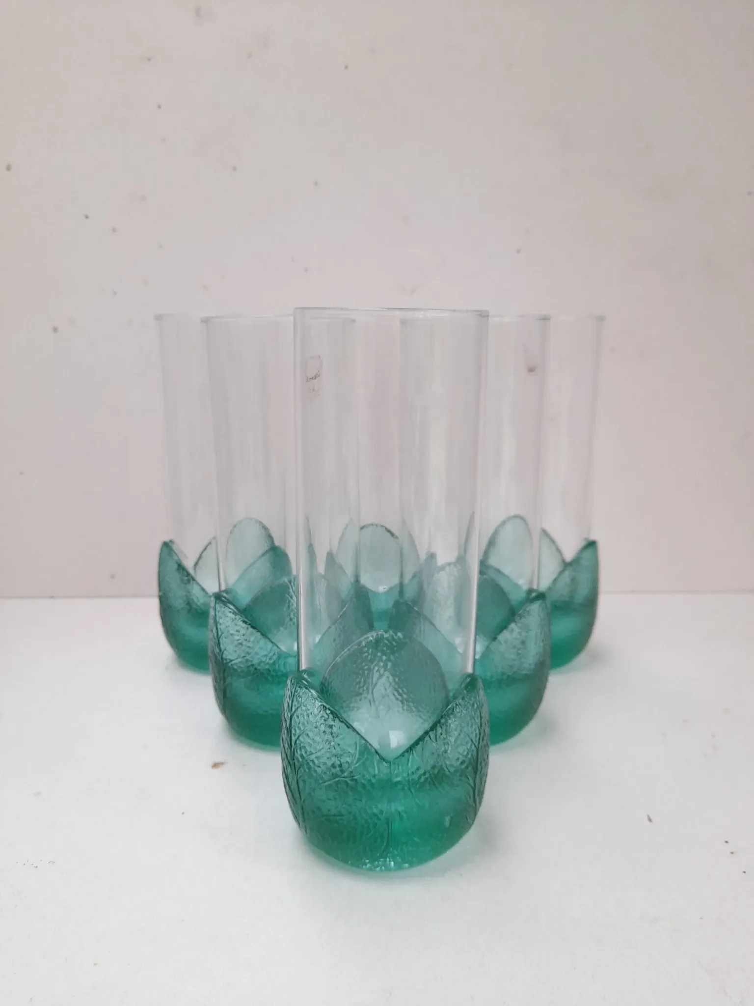 Set of Italian glasses L.A.C.S. alexandrite