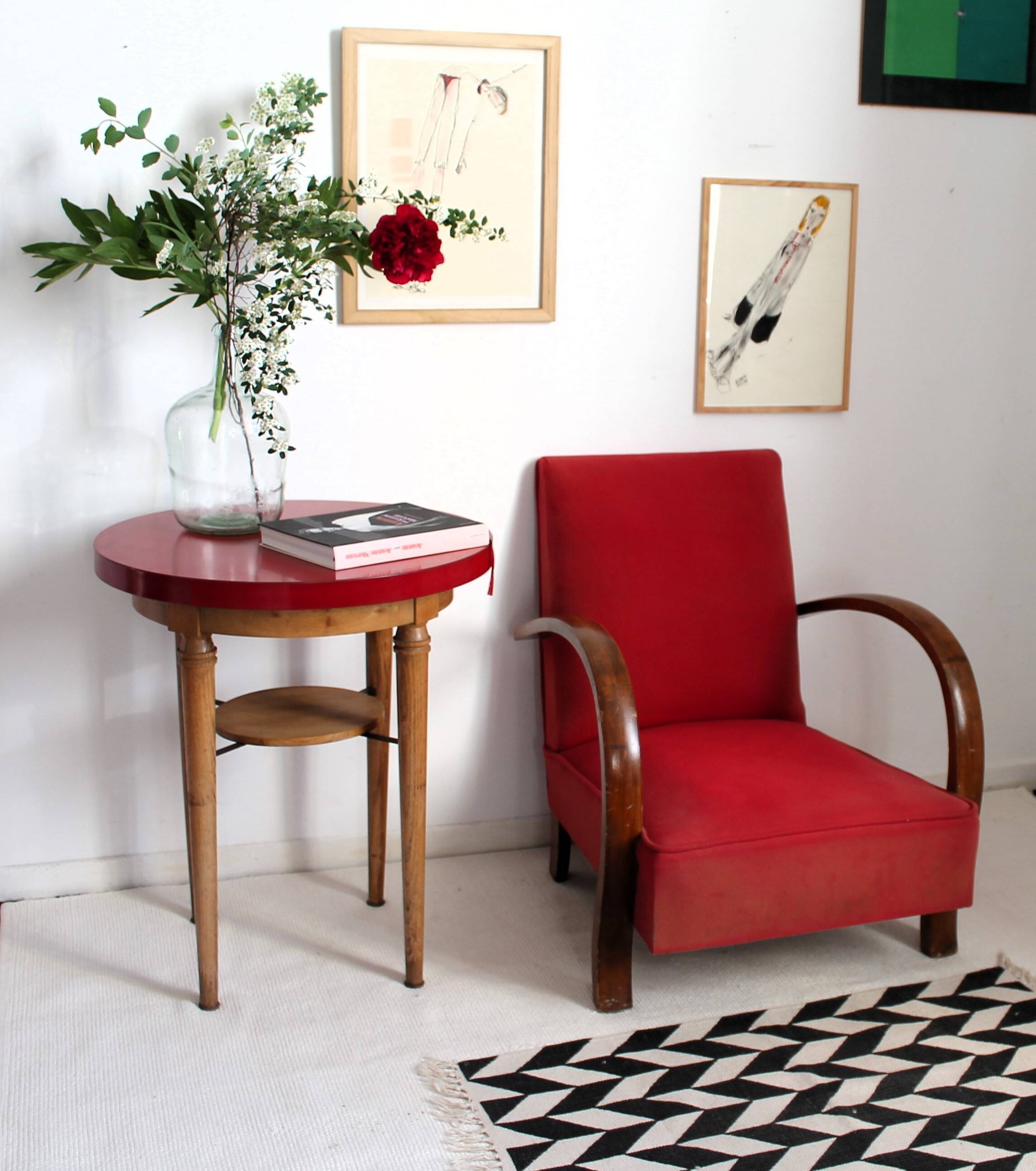Fauteuil club des années 1950