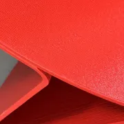 Chaise imprimée au style moderne futuriste et infini attribuée à Dirk van de Kooij, années 2000.