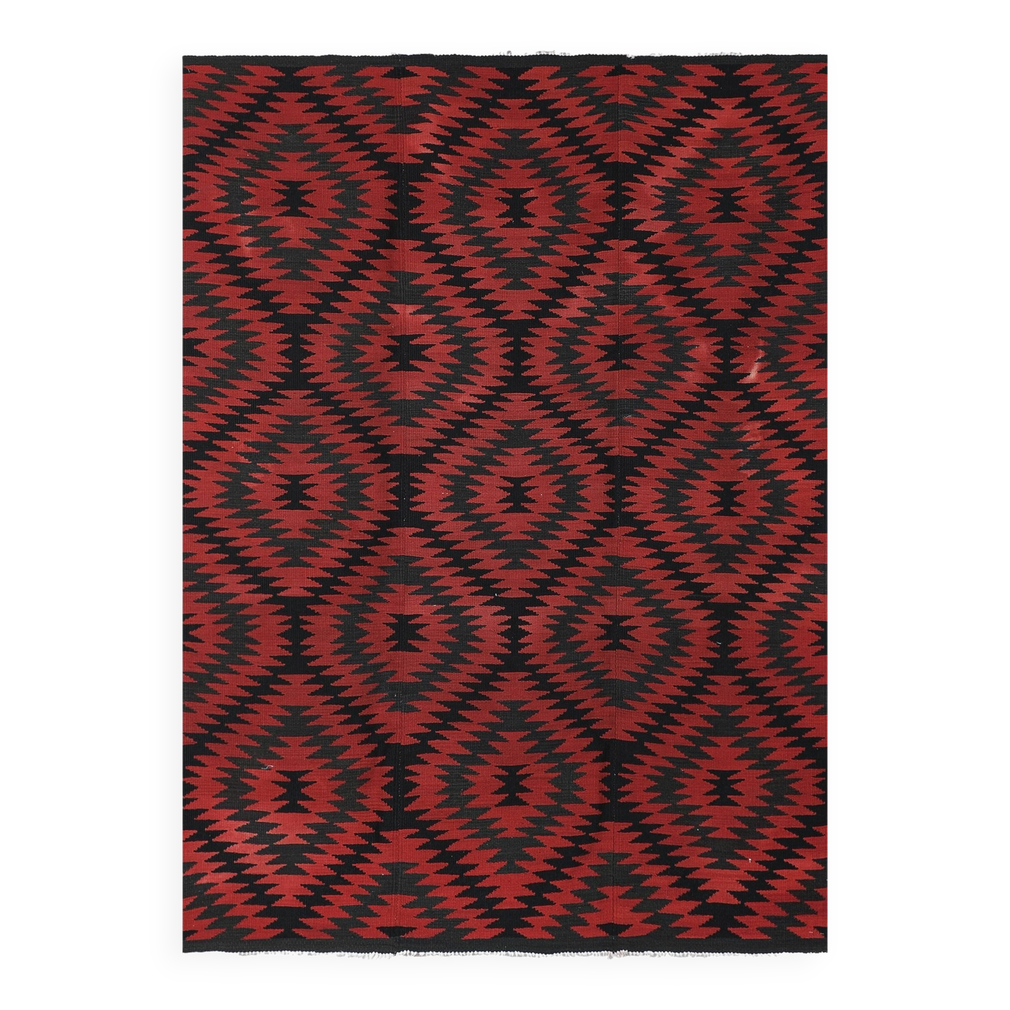 Tapis vintage turc de oushak tissé à la main 155x213 cm