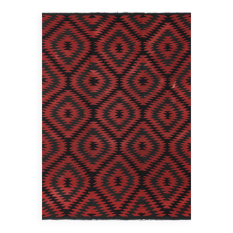 Tapis vintage turc de oushak tissé à la main 155x213 cm