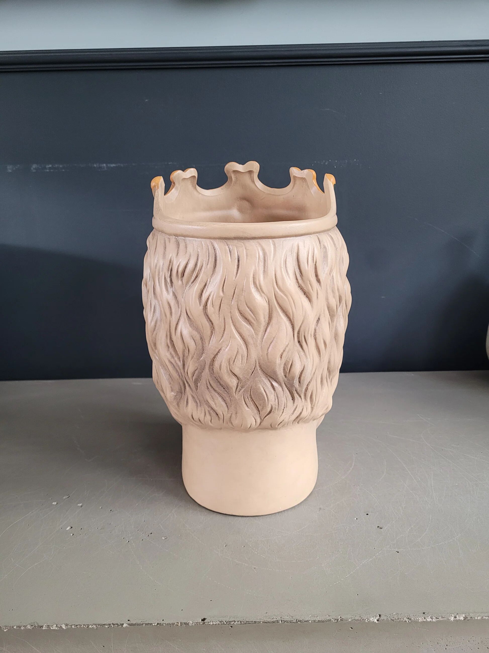 Cache-pot vase head Caltagirone by Marie Olsson Nylander for HKliving
