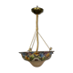 Hand-painted glass lamp Art Nouveau