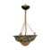Hand-painted glass lamp Art Nouveau