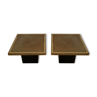 Paire de tables d’appoint Lova Création, Belgique, 1970