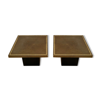 Pair of side tables Lova Creation, Belgium, 1970