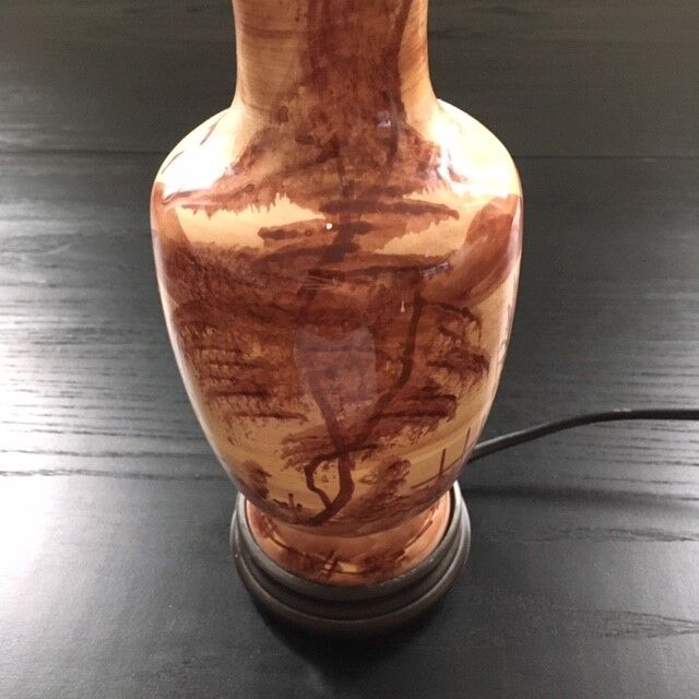Chinese décor lamp foot